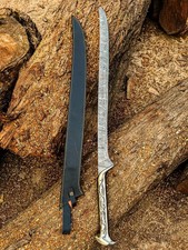 Handmade Lord of the Rings Thranduil Sword Replica Elvenking Fantasy Blade Gift picture