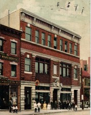 Port Chester NY New York Postcard Hardware Store Main Street  picture