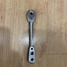 Vintage Duro-Chrome 4491 Refrigeration Ratcheting Wrench  Made In USA picture
