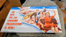 Vintage Postcard- The New The 2nd Cinerama Presentation is Here Holiday picture