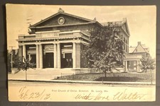 1913 First Church of Christ, Scientist St. Louis MO Postcard Posted Stamp picture