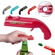 Beer Bottle Opener Cap Gun Launcher Shooter Bottle Opener Creative Game Bar picture