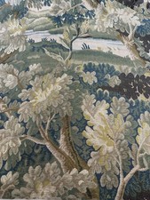 COWTAN AND TOUT Richmond green foliage printed linen sold bty picture