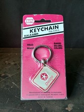 Vintage 90s Dodge Keychain Chrysler Pentastar NAPA Balkamp 731-1305 Brass NOS picture
