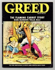 Greed Magazine #6 VG+ 4.5 1988 1st app. Milk & Cheese picture