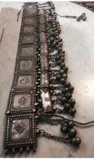 Rare Yemenite Jewish Antique Silver Wedding Belt Yemen 1800s picture