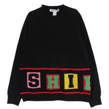 COMME des GARCONS 25AW FPN001 SHIRT Intarsia Gauge 12 Wool Acrylic M (Ages 14+) picture