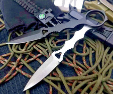 SOCP Dagger Tactical D2 Fixed Blade Knife BK BM 176 Hunting Knife Survival Knife picture