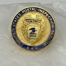 USPS Postal Inspection USPS Service Lapel pin NEW picture