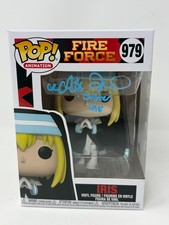 Alexis Tipton Fire Force Iris #979 Signed Funko Pop JSA Certified Autograph picture