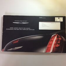 2012 Chrysler Cadillac Home Mailer Promotional Booklet picture
