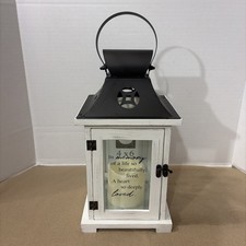 Memorial Lantern Battery Operated Flameless Candle Carson Home Accents picture