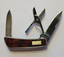 Beautiful Vintage KERSHAW by KAI JAPAN #5600 Small 3 Blade Folding Pocket Knife  picture
