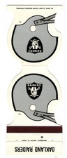 1981 OAKLAND RAIDERS matchbook matchcover - FOOTBALL SCHEDULE picture