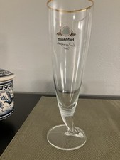 Vintage Eichbaum Footed Beer Glass picture