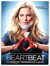 2016 PRINT AD, Heartbeat TV Show Poster Style Melissa George Dr Panttiere Ad picture