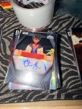 Topps 2022 Star Wars Chrome Black Autographed Christopher Sean As ASU picture