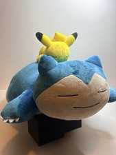 Snorlax & Pikachu Plush Ichiban Kuji Let's Go for a Walk Prize B 2025 Bandai picture