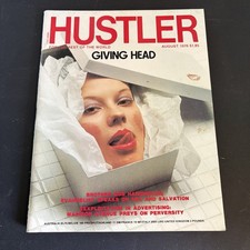Vintage Hustler August 1976 Bob Harrington Original Issue picture