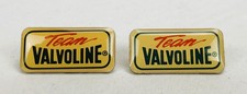 Vintage Team Valvoline Pins Lot of 2 Enamel Racing Hat Lapel Pin Gas Station NOS picture