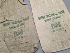 Lot of #2 Vintage Union National  Bank. Denver, Colorado Green picture