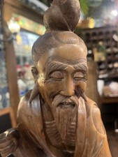 Vintage Asian hand-carved 20