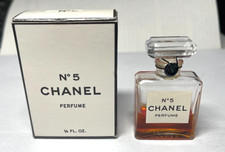 Preowned Vintage 1983 Chanel No. 5 Perfume Bottle 1/4 fl oz Original Packaging picture