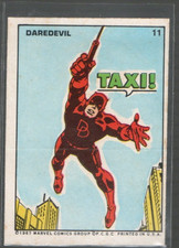 1967 Philly Philadelphia Marvel Comic SuperHero Stickers Dare Devil #11 picture