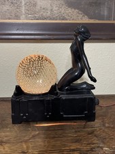 Vintage Frankart Figural Art Deco Lamp picture