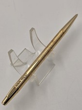 Vintage Montblanc Noblesse Gold Plate Ballpoint Pen Nina Ricci CoBranded Germany picture