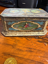 Artstyle Chocolates Metal Lidded Tin Box Scenic Advertising from 1920s picture