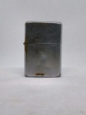 Vtg 1958 Zippo Lighter Pat 2517191 Plain Chrome 3-Dot Stamp Factory Original Set picture