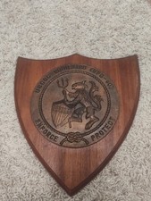 USCGC Winnebago WPC-40 Coast Guard  Cutter Vintage Brass Plaque picture