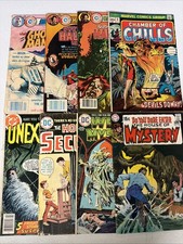 DC Marvel Charlton Bronze Age HORROR Lot 8 Comics 1st Print 1970s Lot #15 *Z6 picture
