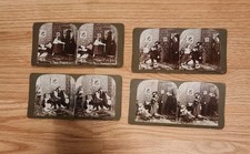 International View Co. Stereoview  Lot of 4 Bertie Black & White C.L. Wasson picture