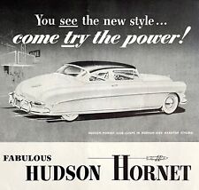 Hudson Hornet Club Coupe Advertisement 1953 Automobilia Classic Car LGBinAd picture
