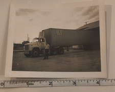 1977 Photo Ford Semi Truck Texas Oklahoma Express TOX Fort Worth TX Terminal picture
