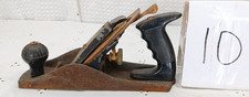 VINTAGE WOOD PLANE PLANER CAST MADE IN USA STANLEY? BAKELITE HANDLE?  picture