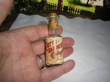 Antique Hoyt's Dime Cologne Paper Label Cork Bottle picture