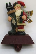 Vintage 1998 Kurt Adler Coca-Cola Santa Stocking Holder in Box. picture
