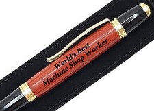 Gift For Machine Shop Worker World's Best Engraved Pen Present picture