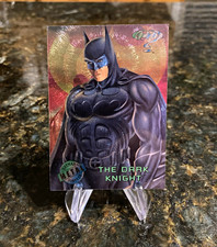 Fleer 1995 Batman Forever Metal Chase Card #35 The Dark Knight Batman NM-MT picture