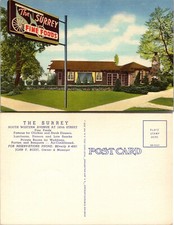 The Surrey Fine Foods Restaurant Exterior View Chicago Illinois IL Postcard picture