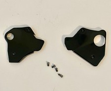 VTG 1937 Remington Noiseless Portable Typewriter Carriage End Panels OEM Parts picture