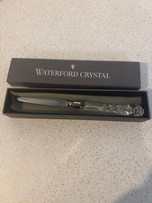 Waterford Crystal Millennium Letter Opener 9.5” Stainless Steel w/ Box picture