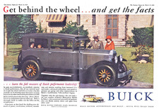 1929 Buick Silver Anniversary Model 20 Sedan Centerfold Ad ~ 12x17 picture