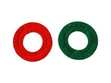 Car Battery Terminal anti Corrosion Washers, Red Green Fiber Washers,  picture