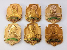 Soviet Russian Set of Badges “Admirals Naval Commanders” USSR. Nakhimov, Ushakov picture