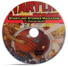 Startling Stories, 71 Classic Pulp Magazine, Golden Age Science Fiction DVD C64 picture