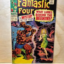 Fantastic Four #66 (Marvel Comics Sept 1966) Stan Lee, Thing Superheroes GOOD picture